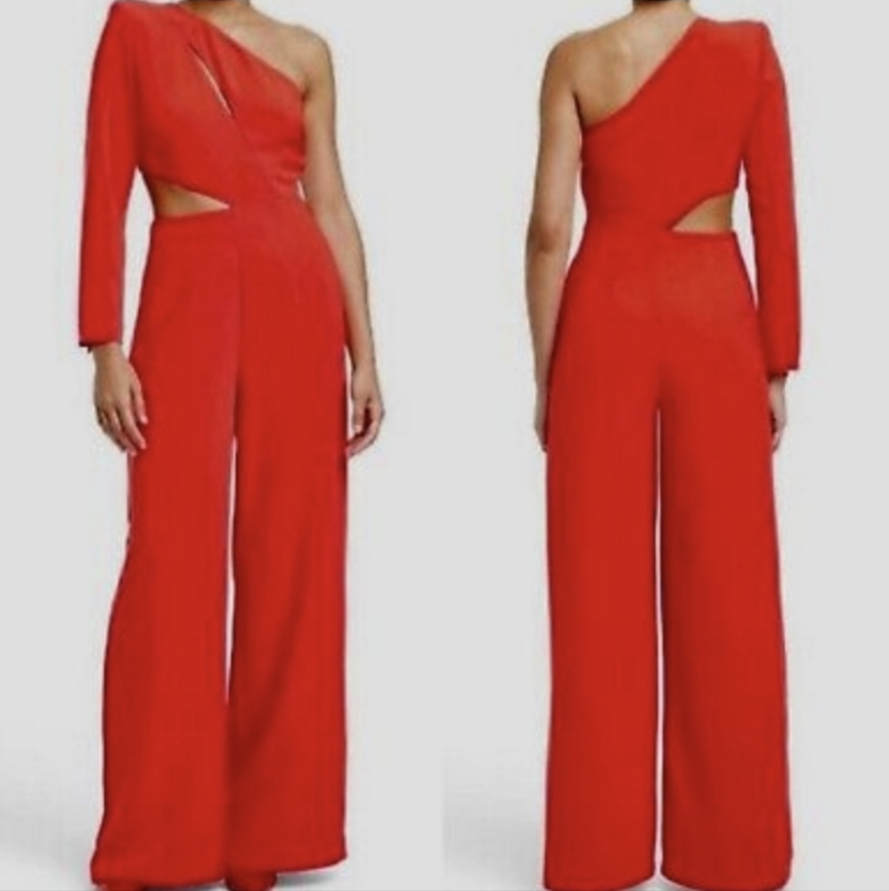 NWT Sergio Hudson cut out jumpsuit size XXL